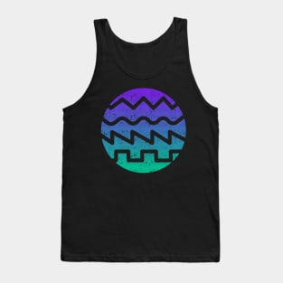 Synthesizer Waveform Tank Top